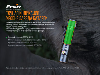 Фото Фонарь ручной Fenix E35 V3.0