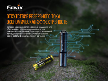 Фото Налобный фонарь Fenix HM65R + фонарь ручной Fenix E01 V2.0 в подарок