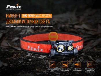 Фото Фонарь налобный Fenix HM65R-T