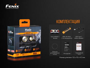 Фото Фонарь налобный Fenix HM65R-T