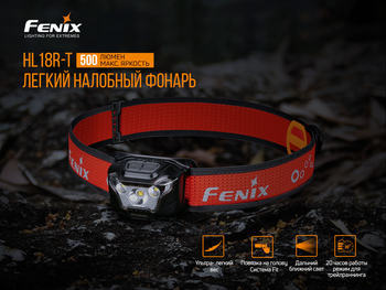 Фото Фонарь налобный Fenix HL18R-T