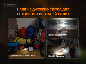 Фото Фонарь ручной с автономным питанием Fenix E-STAR