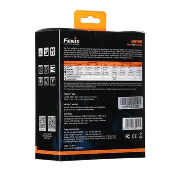 Фото Фонарь налобный Fenix HM70R + Фонарь ручной Fenix E-LITE HM70RE-LITE