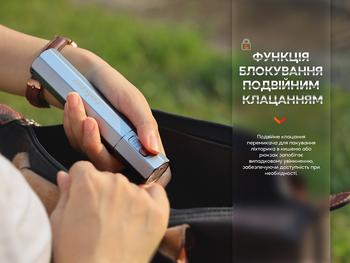 Фото Фонарь ручной Fenix E-CP черный E-CPblack