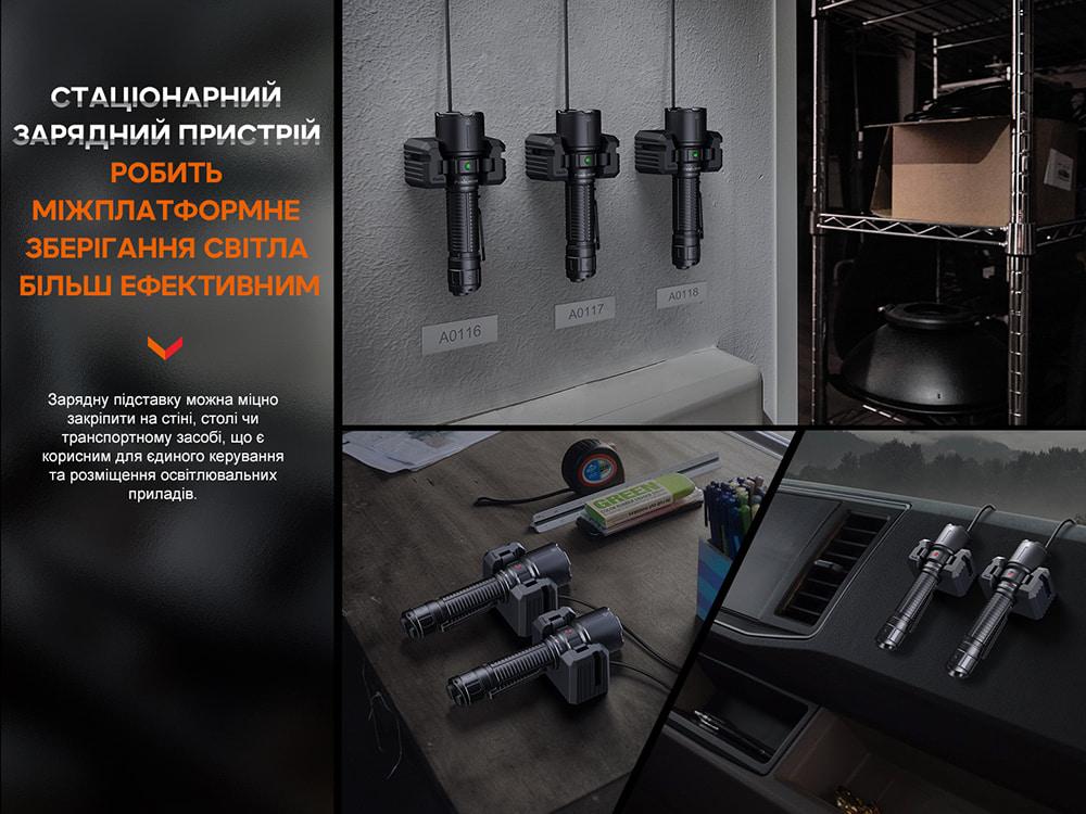 Фонарь профессиональный Fenix WF26R с магнитной зарядкой - фото 20