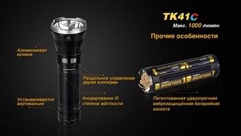 Фото Фонарь ручной Fenix TK41 C-L2U2