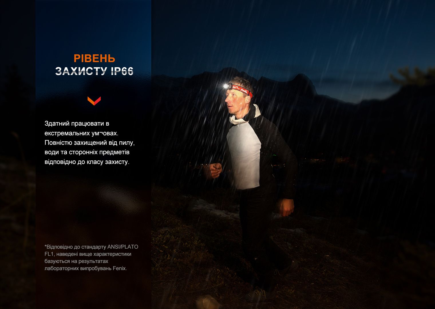 Фонарь налобный Fenix HL32R-T синий - фото 9