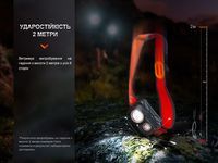 Фонарь налобный Fenix HL32R-T красный - фото 10