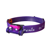 Фонарь налобный для бега Fenix HM65R-DT, лиловый - фото 1