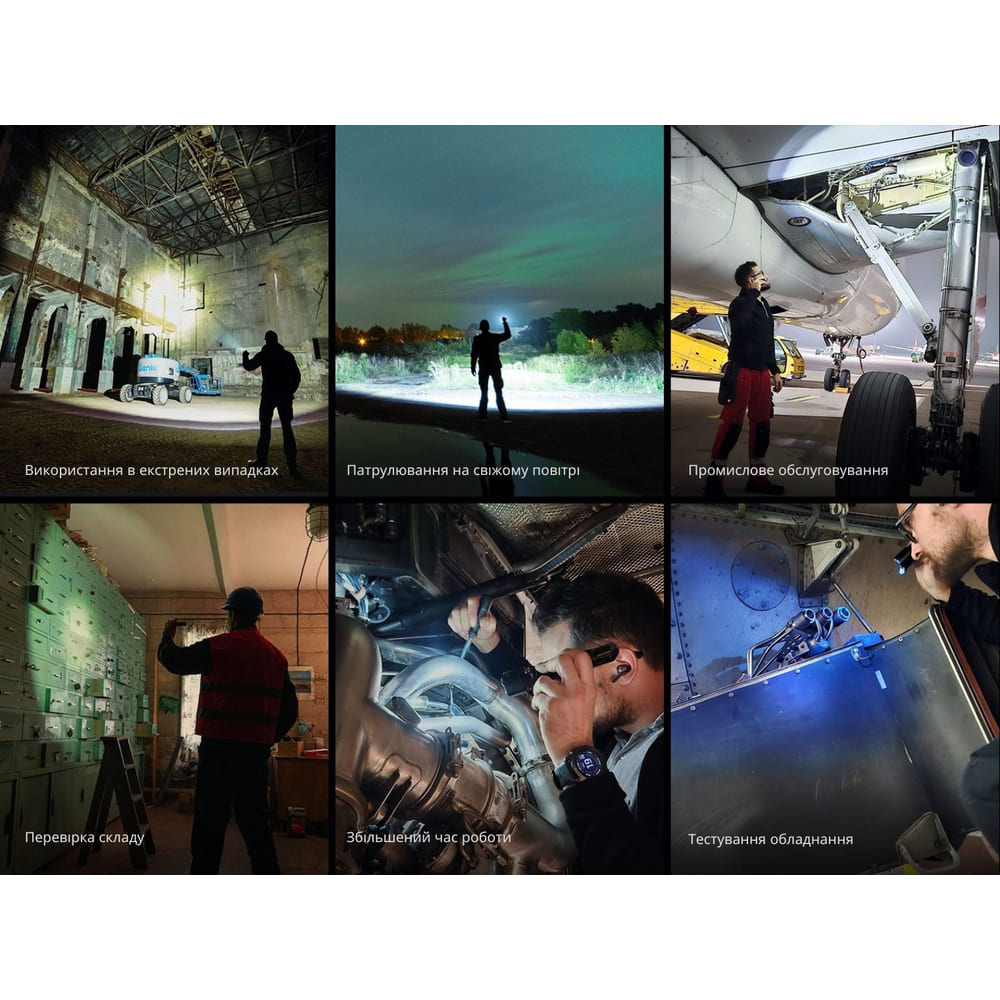 Фонарь профессиональный Fenix ​​WF25RM с магнитной зарядкой (3000 Лм) - фото 8