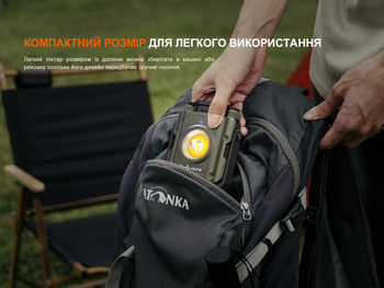 Фото Фонарь прожектор Fenix ​​CL27R зеленый (1600 Лм) CL27R-Green