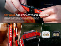 Фонарь налобный Fenix ​​HL18R-T V2.0 черный (800 Лм) HL18RT20BL - фото 18