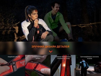 Фото Фонарь налобный Fenix ​​HM65R-T V2.0 Черный HM65RTV20BK 1600 Лм