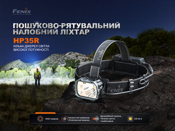 Фото Фонарь налобный Fenix ​​HP35R 4000 Лм