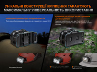 Фонарь налобный Fenix ​​HP35R SAR с огнеупорной повязкой 4000 Лм - фото 21